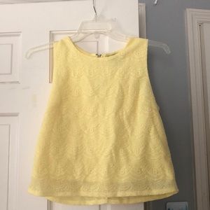 yellow forever 21 tank top (never worn)